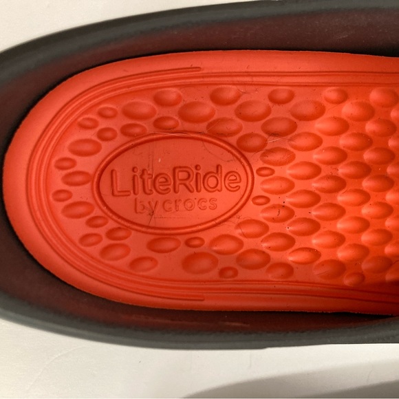 Women's Neria pro II Lite Ride Work Clog By Crocs Black Size W 9 - Picture 2 of 6